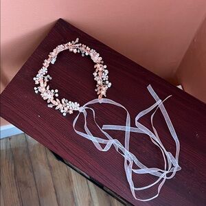 Elegant Headpiece in Pink